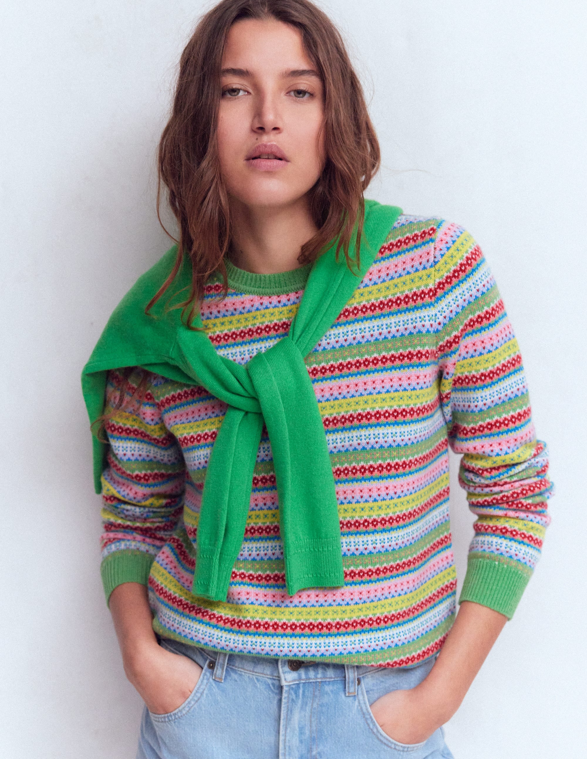Women's Edie Fair Isle Sweater | Size XS