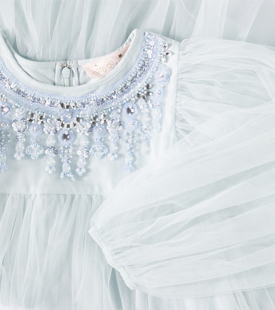 Tutu Du Monde First Frost embellished tulle dress