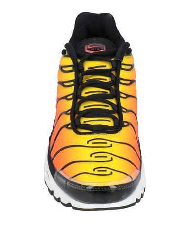 Man Sneakers Orange Size 6 Textile fibers