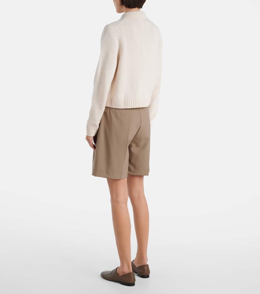 Wool and cashmere cardigan