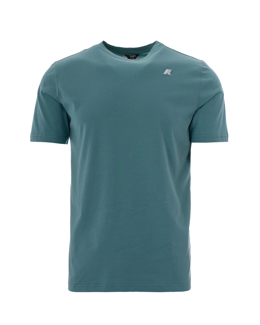 Teal Crew Neck T-Shirt