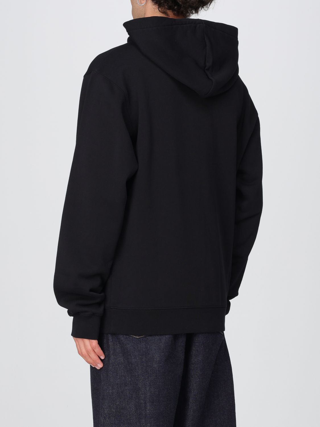 Sweatshirt Men color Black