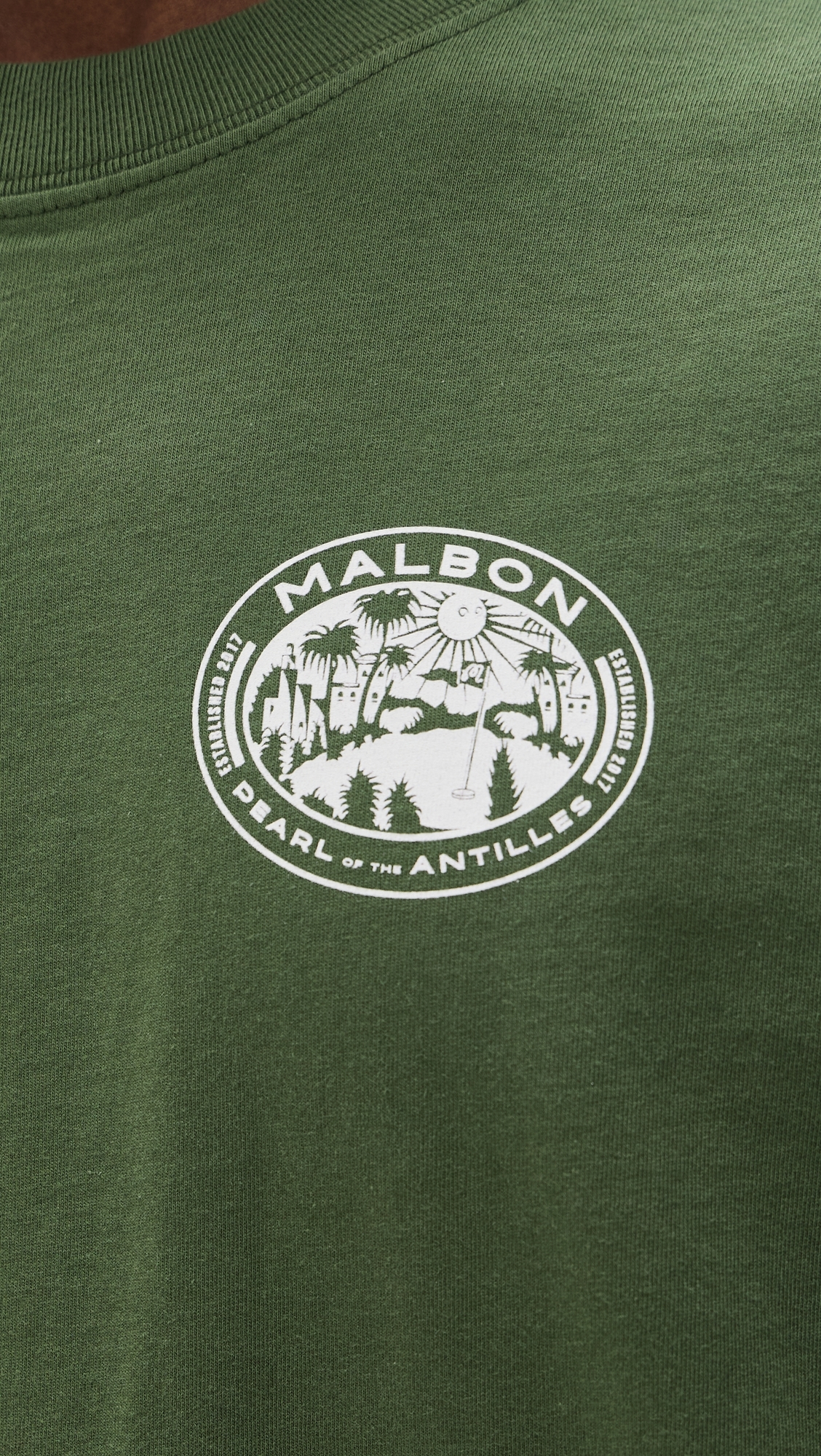 Horizon Tee Olivine