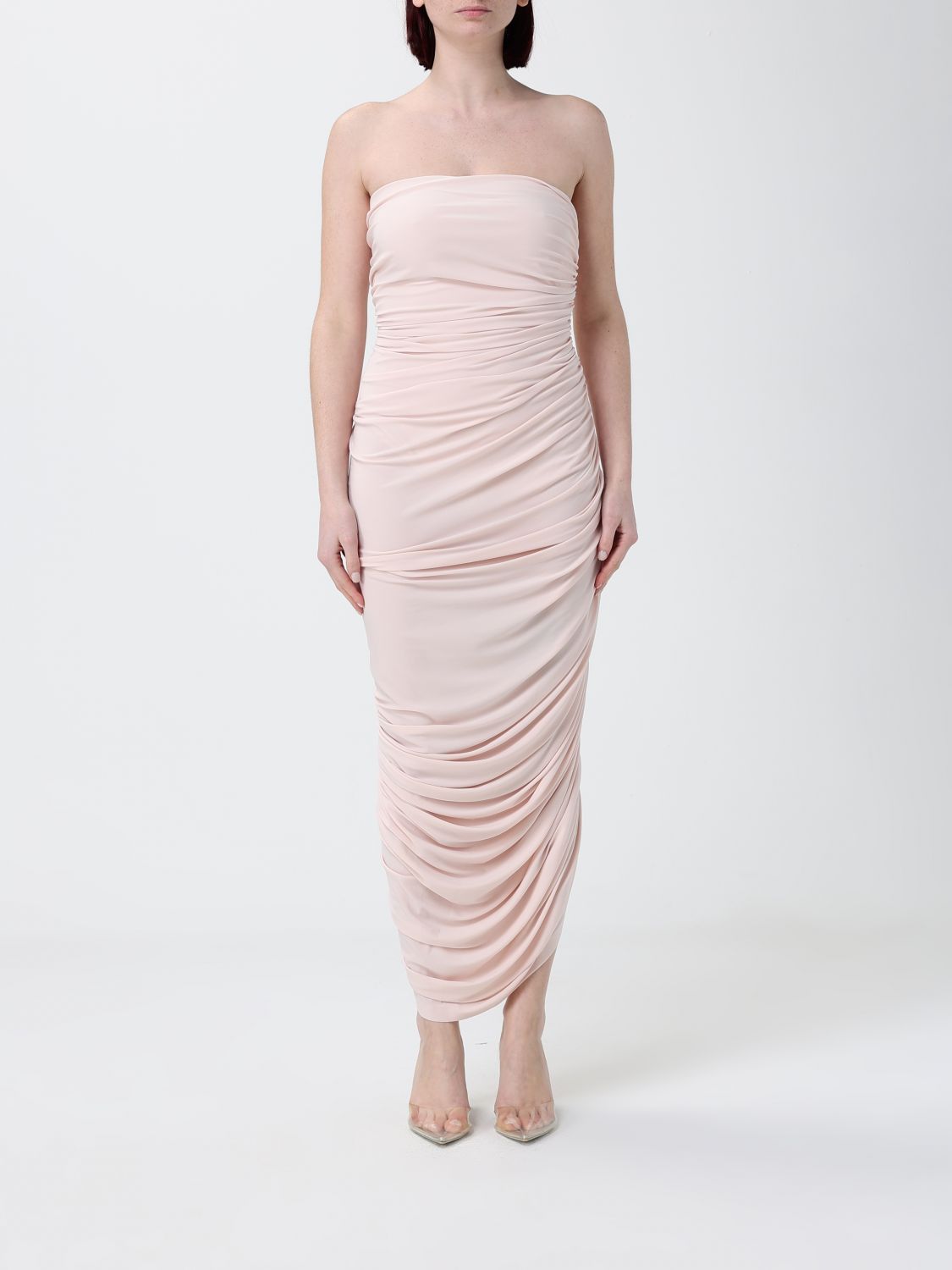 Norma Kamali Diana midi dress - Neutrals