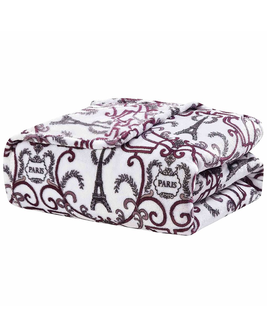 Printed Microfiber Bed Blanket