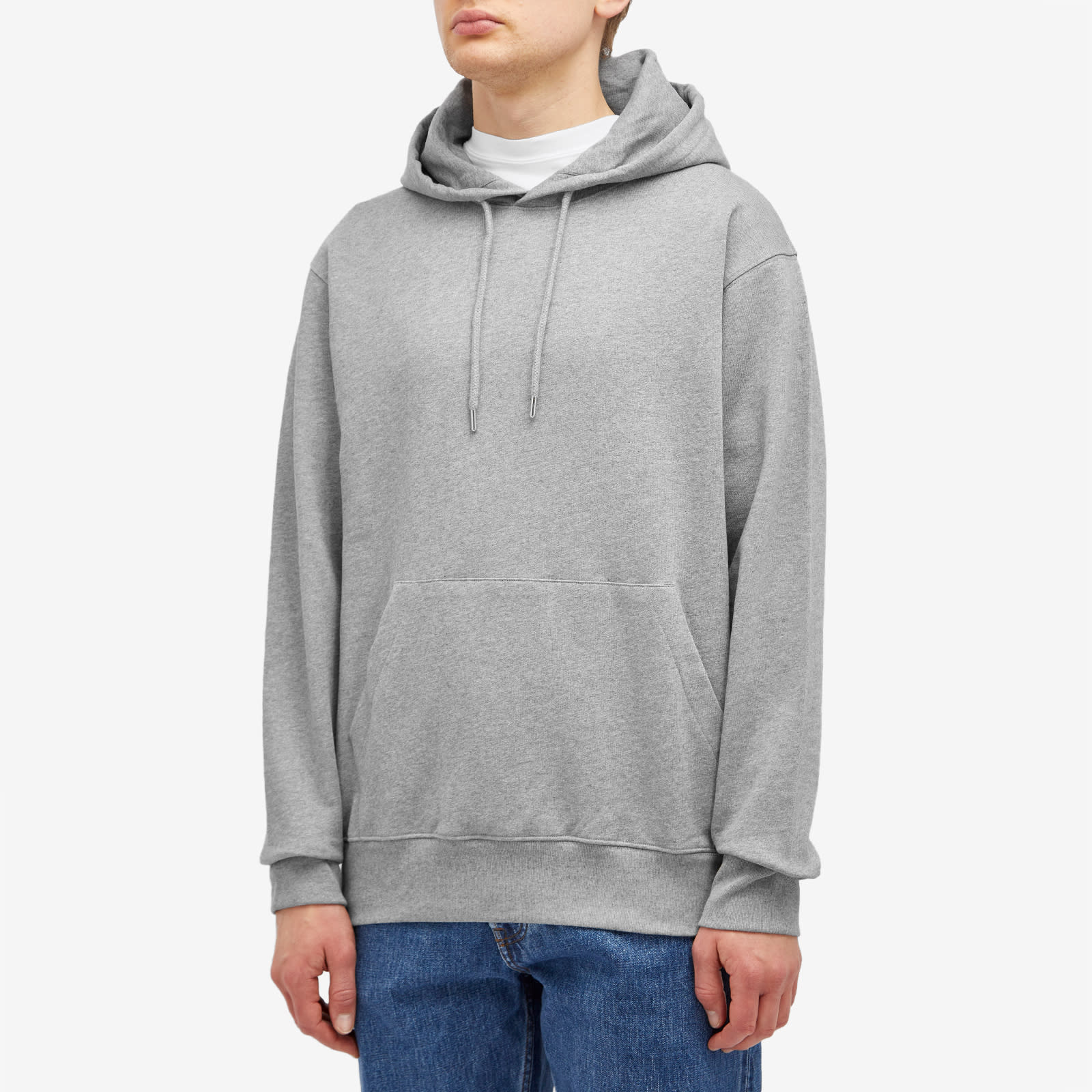 Men's Standard Hoodie in Grey Melange