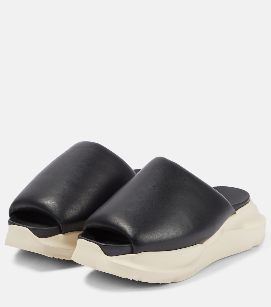 Rick Owens Leather slides