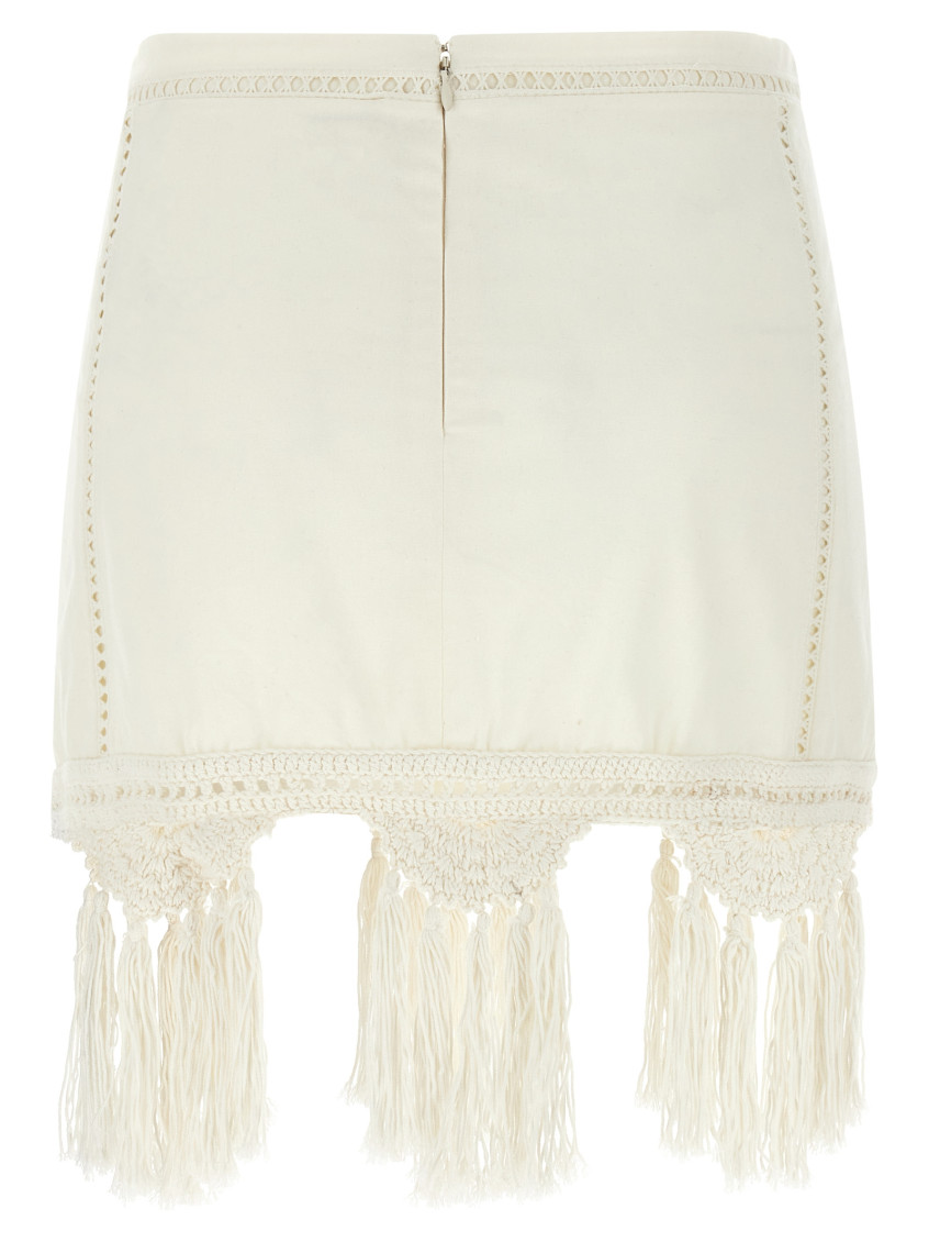 - Sandra Cotton Mini Skirt