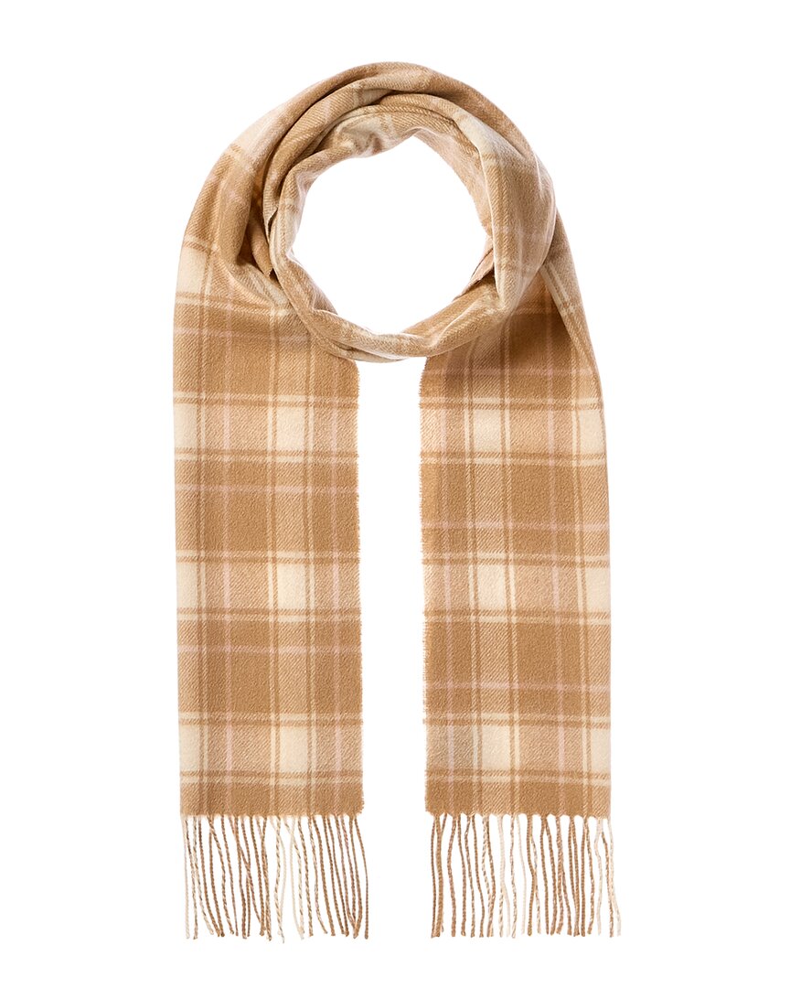 Woven Fringe Cashmere Scarf