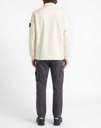 Man Sweatshirt Ivory Size L Cotton