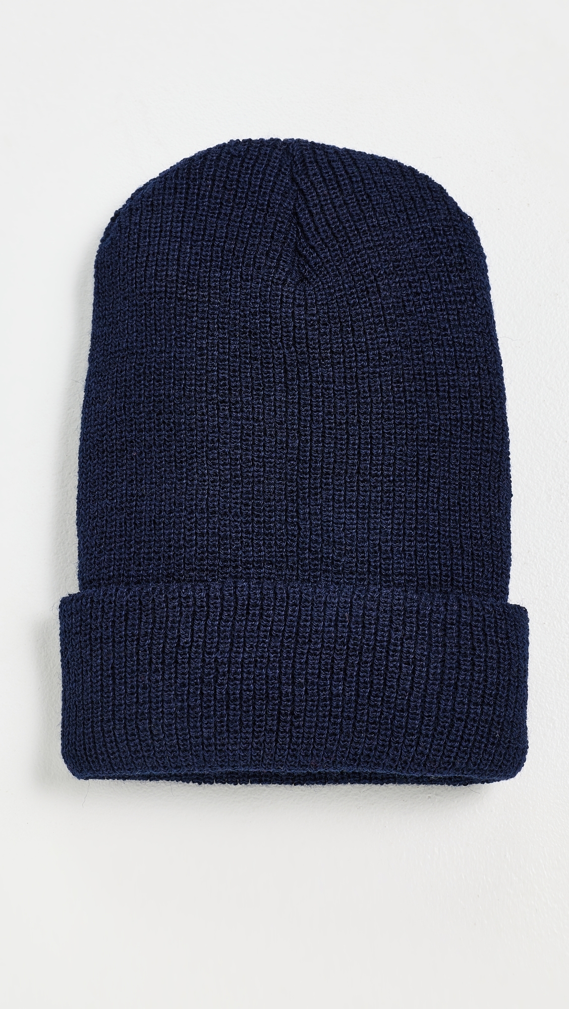 Wool Beanie Navy One Size