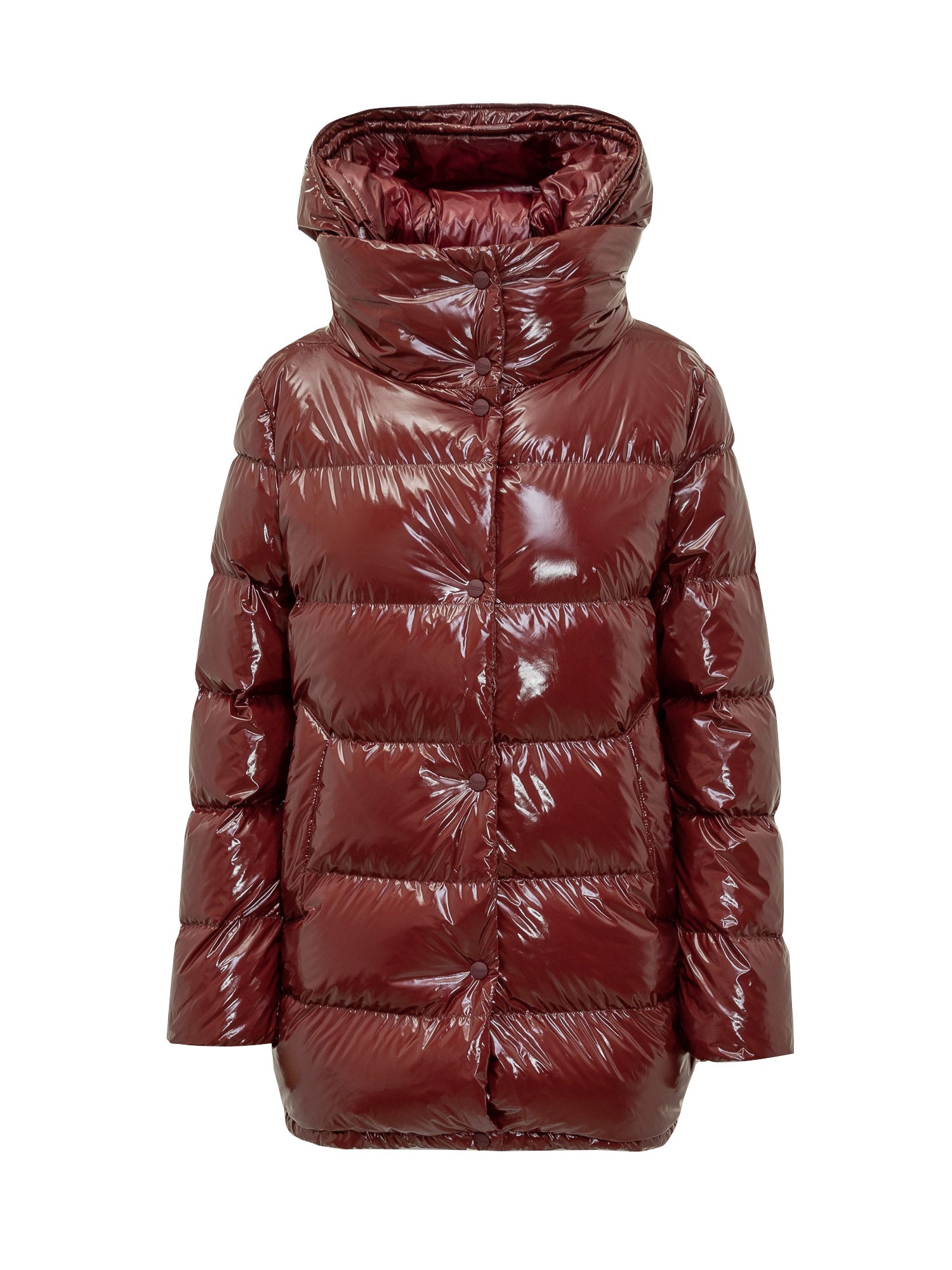 Stylish Padded Down Jacket with Hood