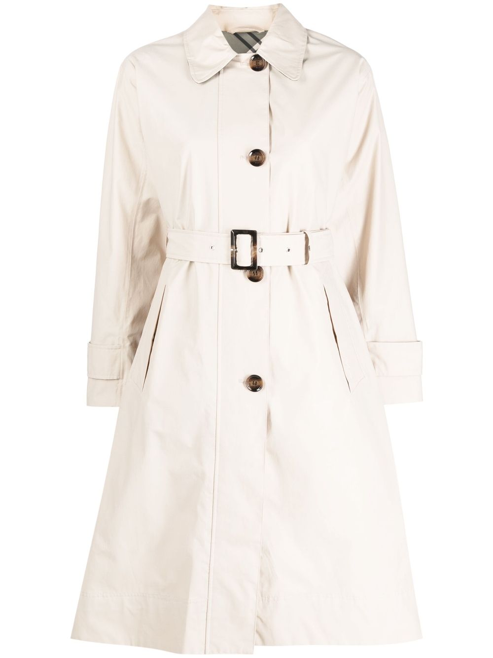 Somerland single-breasted trench coat - Neutrals