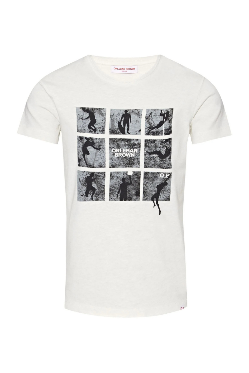 Photographic-Print T-Shirt — White