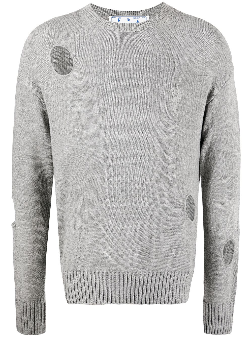Meteor-Holes jumper - Grey