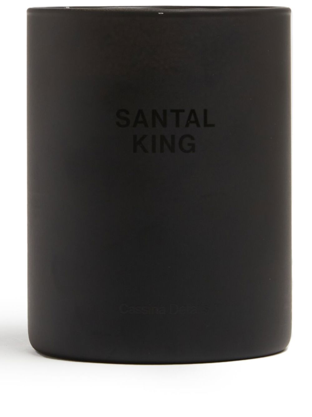 Santal King scented candle - Black