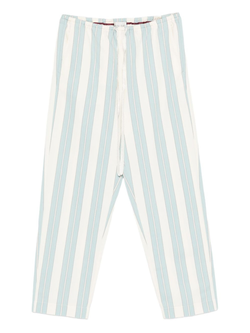 Blue Striped Trouser