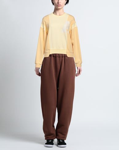 Woman Sweatshirt Light yellow