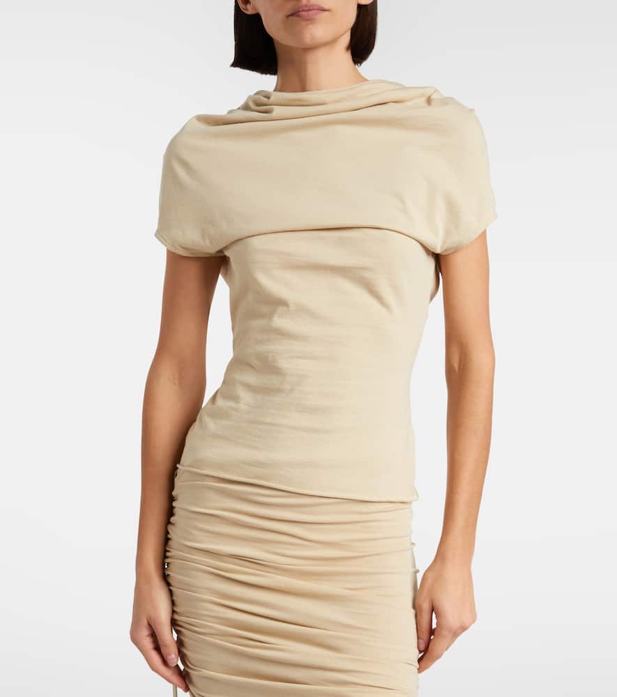 Cotton jersey top