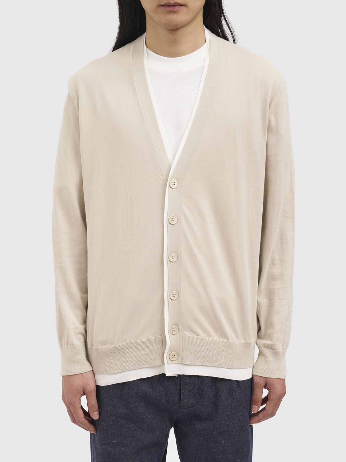 Sweater Men color Beige
