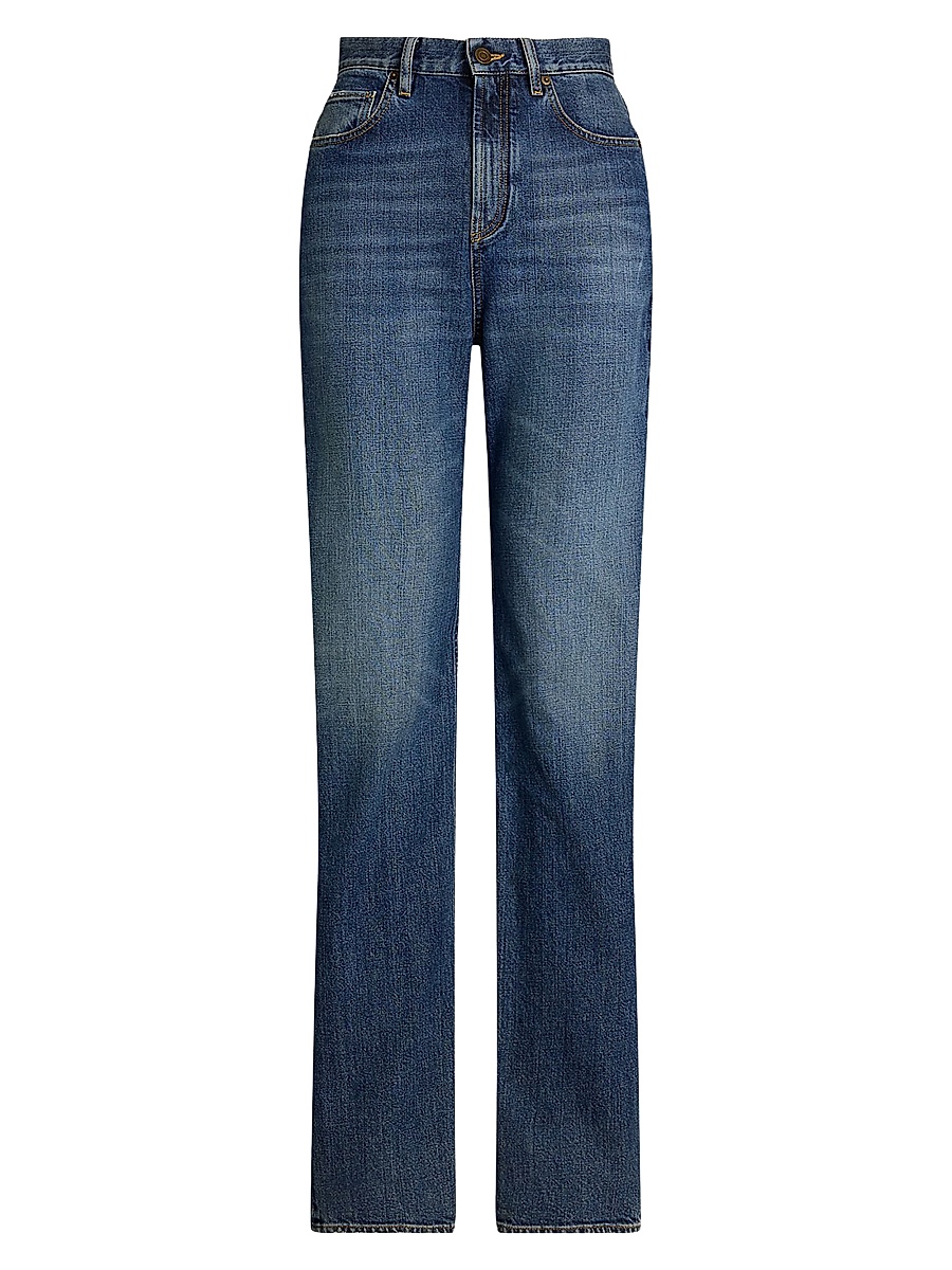 Women's Nova Mid-Rise Straight Jeans - Blue Ridge Breeze Wash