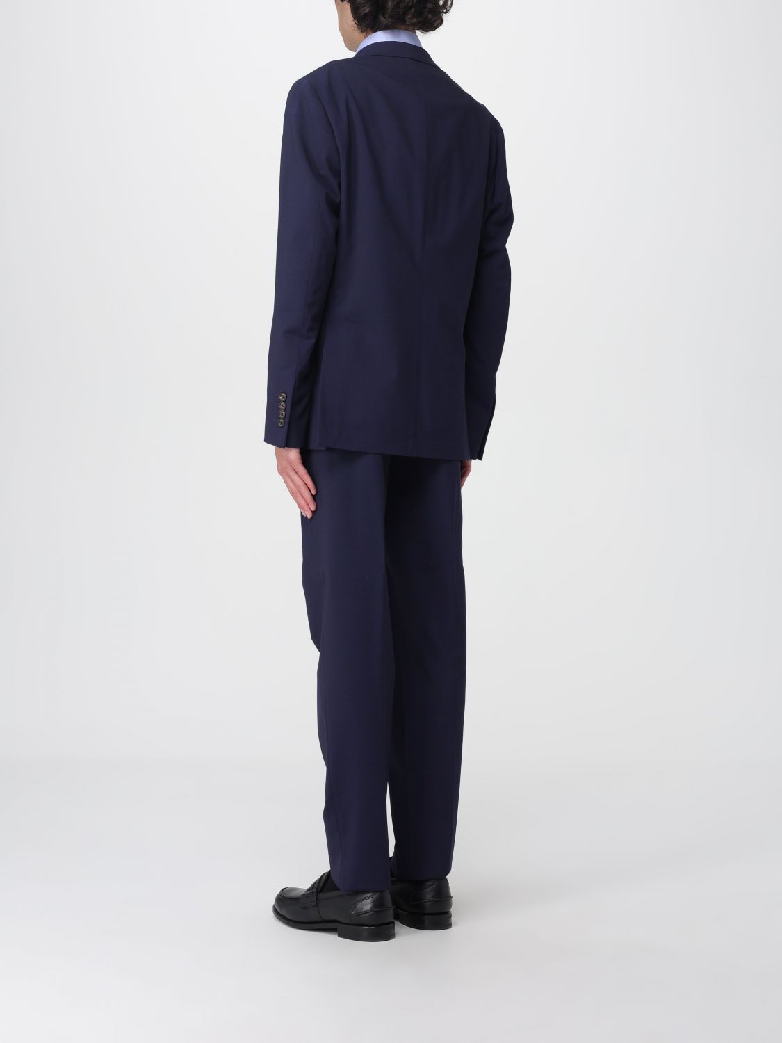 Suit Men color Blue