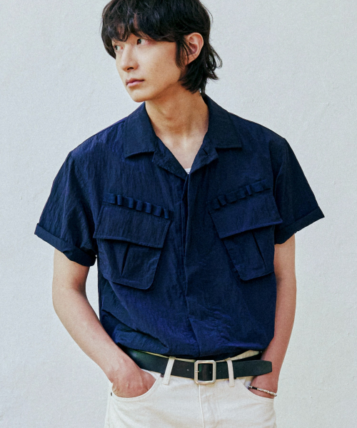 Ripstop Off Duty Purtig Shirt Navy