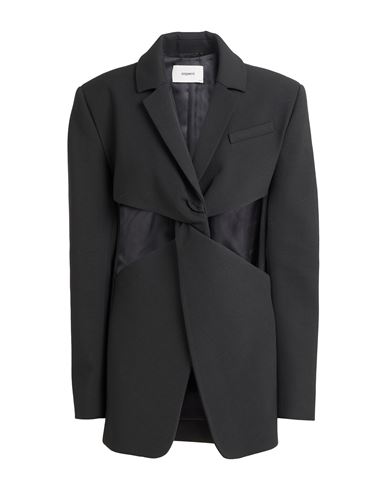Coperni Woman Blazer Black Size 6 Polyester, Viscose, Elastane