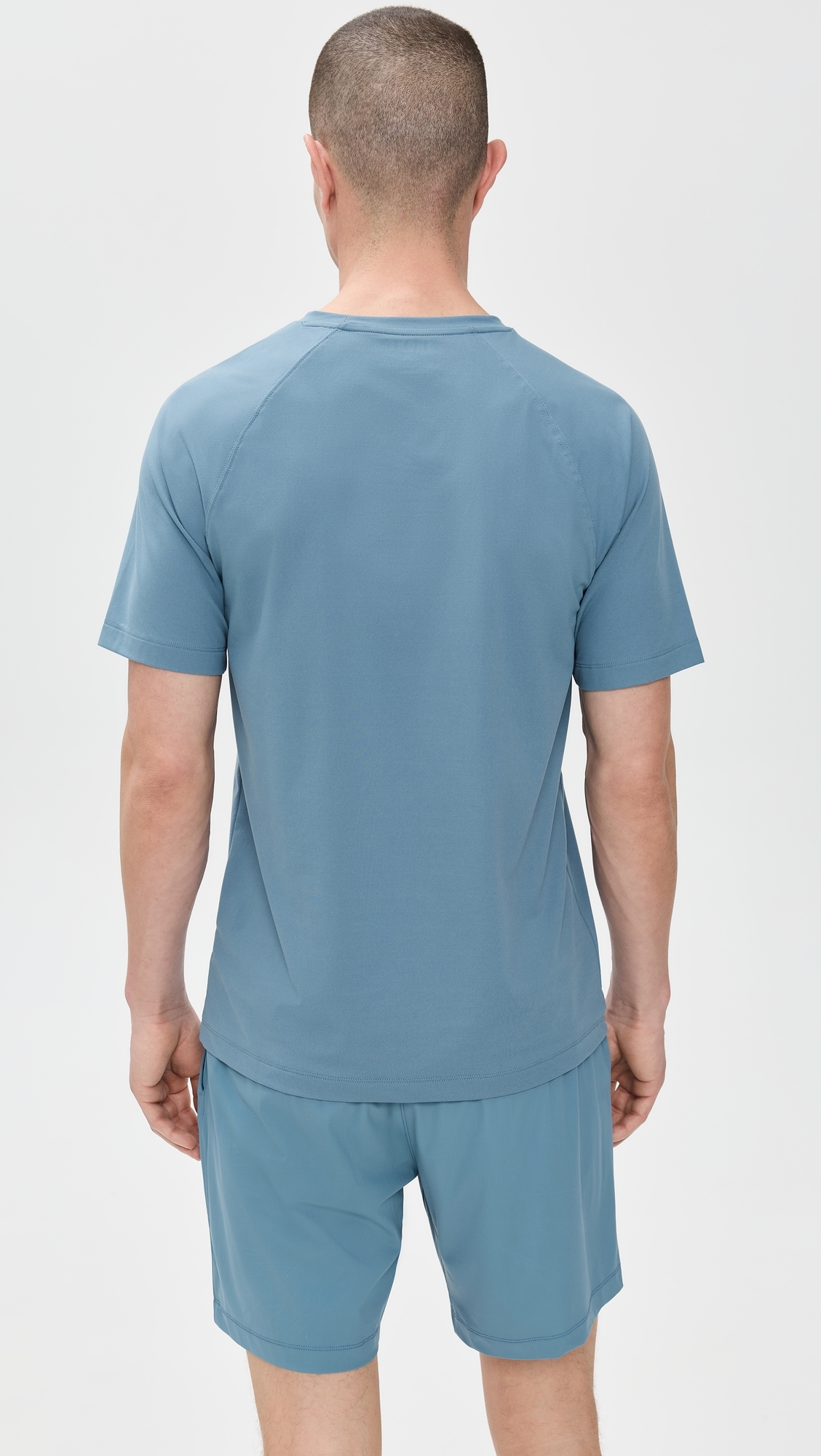Rhone Reign Short Sleeve Tee Blue Stone