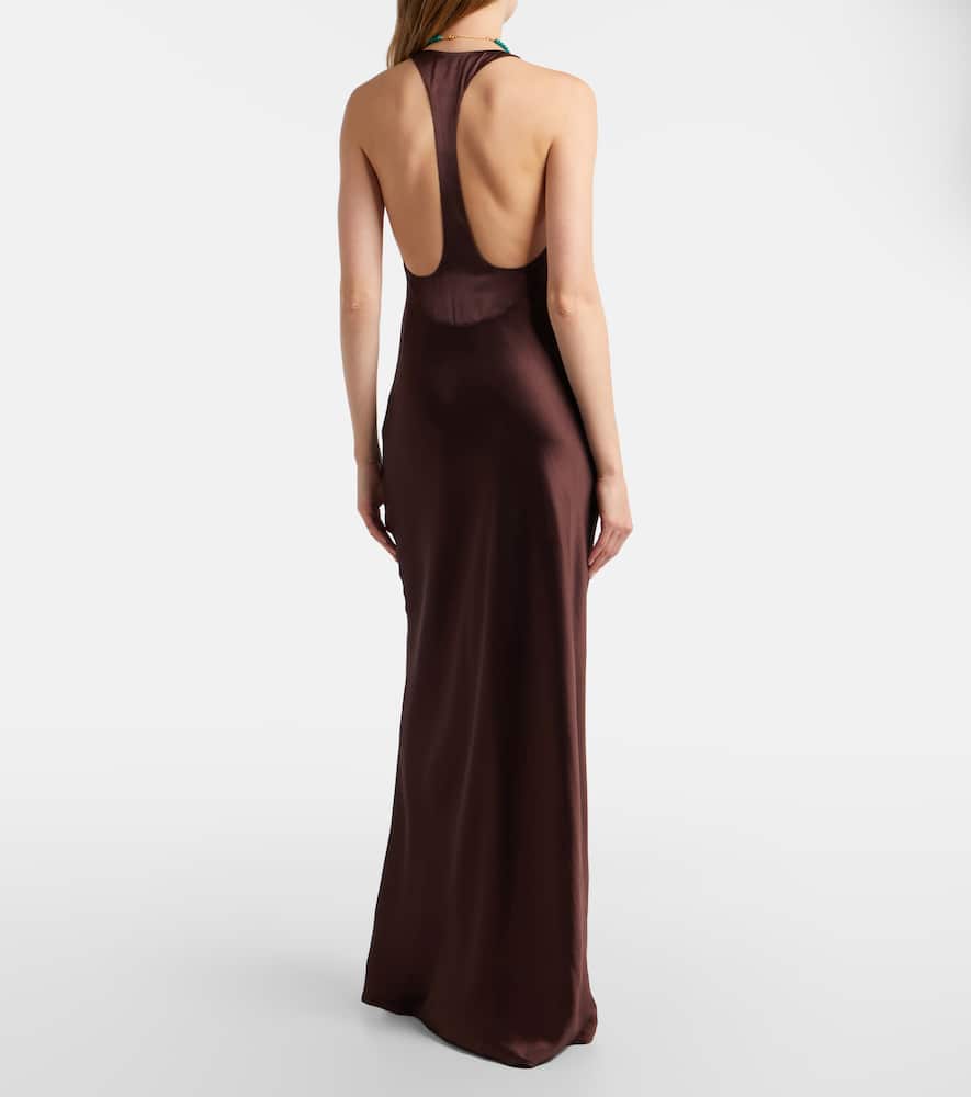 Juanita satin gown