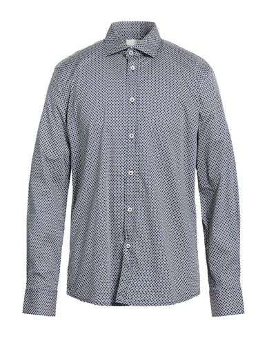 Man Shirt Blue Size 15 ½ Cotton, Elastane