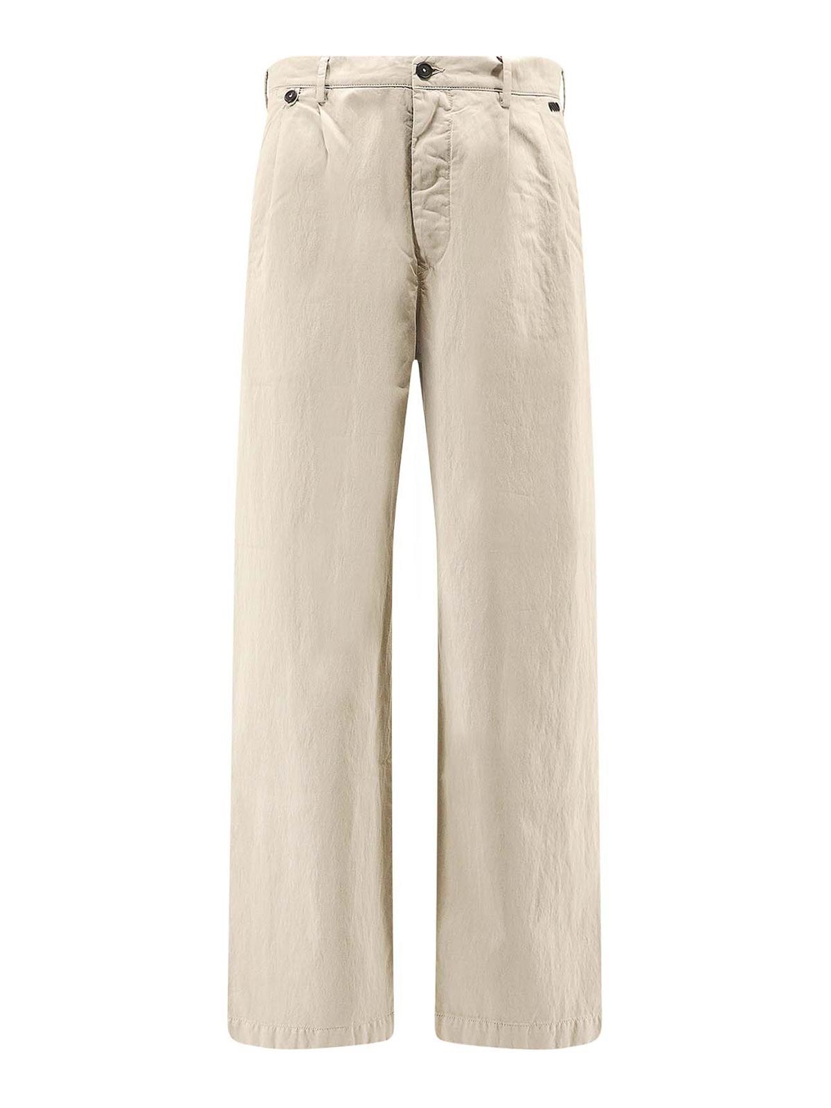 Cotton Blend Trousers