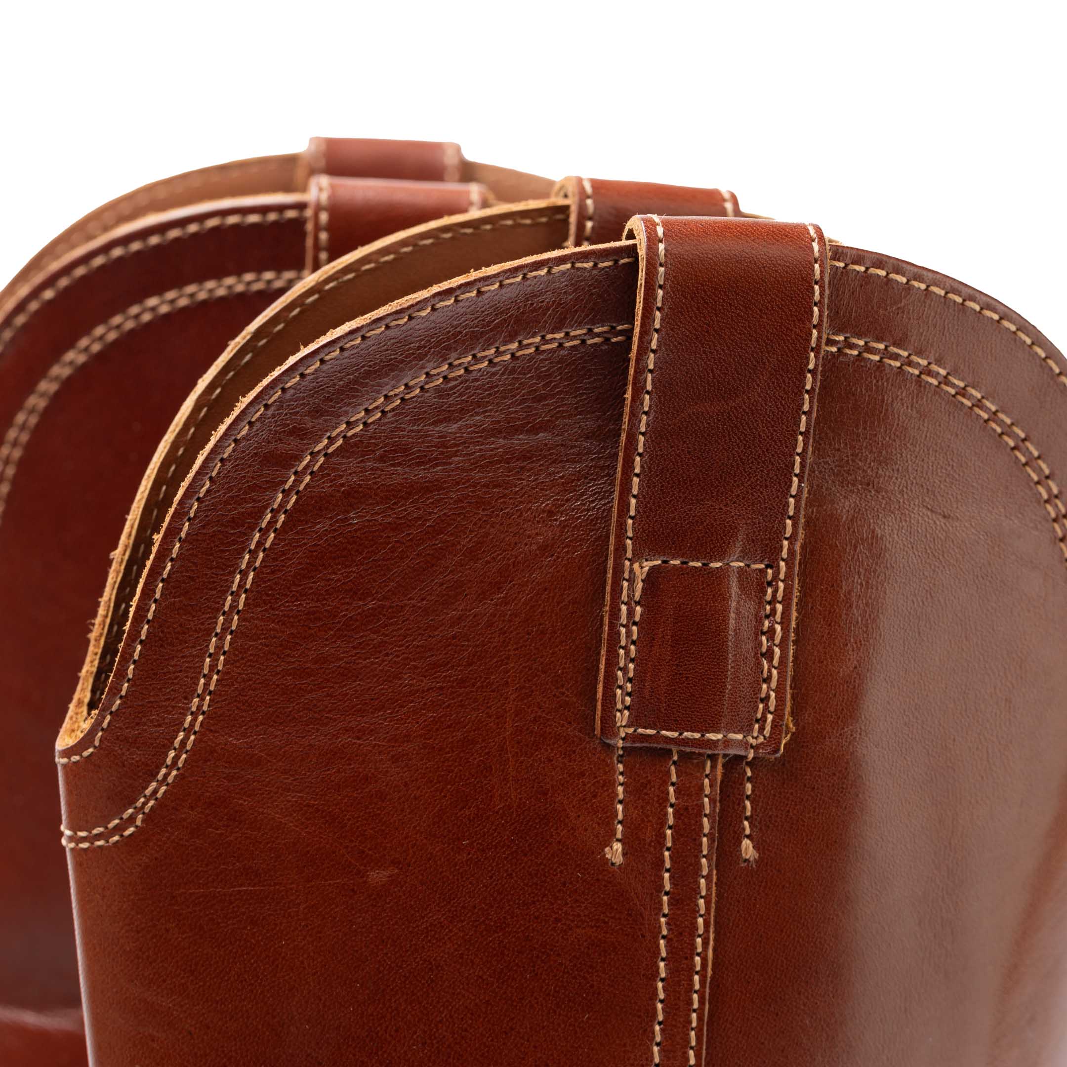 Clinch Cowboy Boots Horsehide Brown