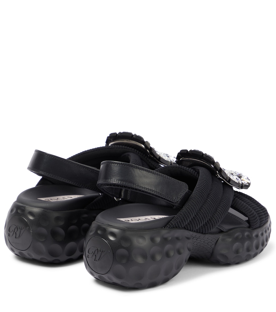 Roger Vivier Viv' Run embellished sandals
