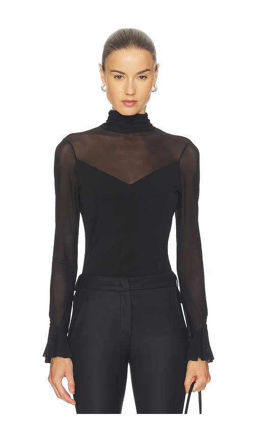Cinq a Sept Super Stretch Lucy Top in Black. M also in