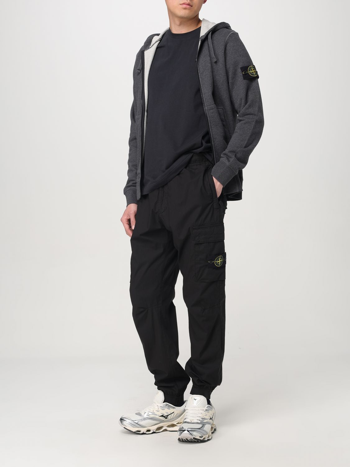 Pants STONE ISLAND Men color Black