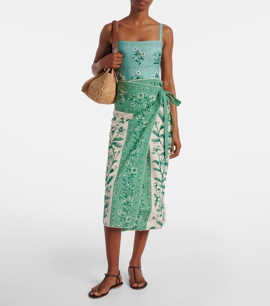 Luna Ceiba cotton beach cover-up