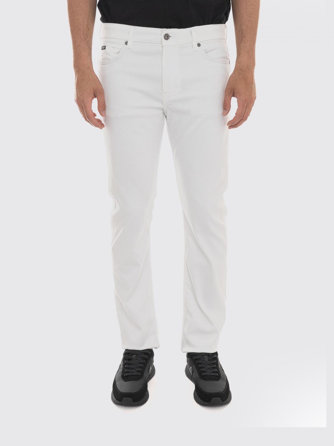 Jeans Men color White