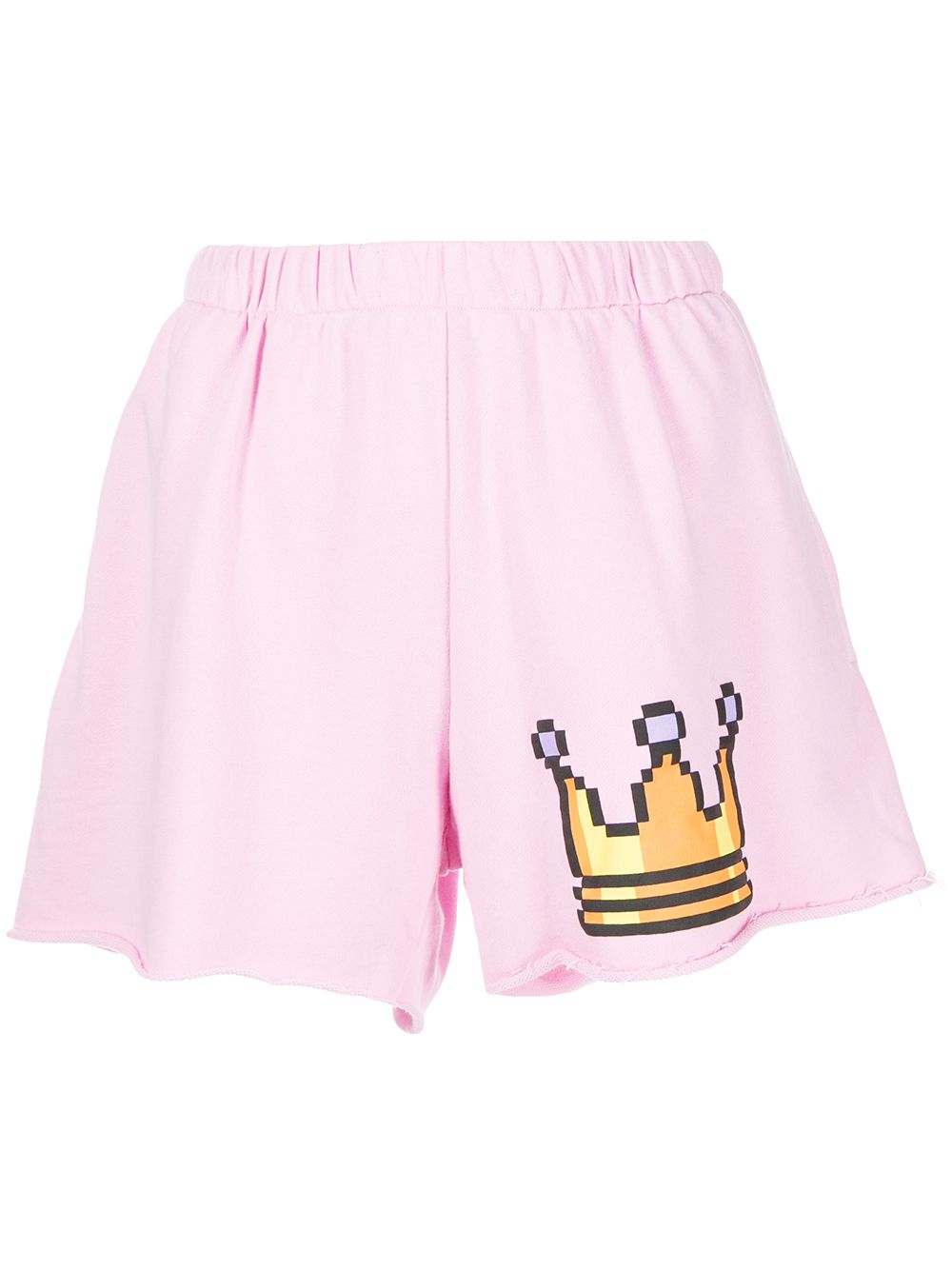Graphic print shorts - Pink