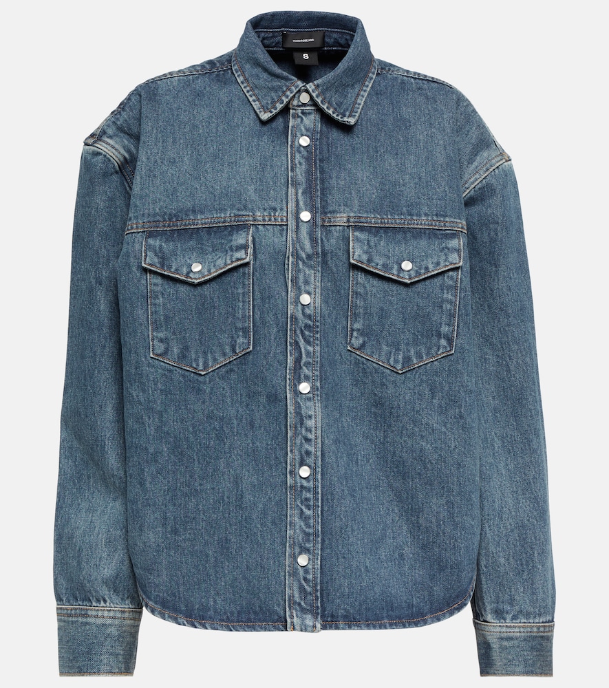 Oversized denim jacket