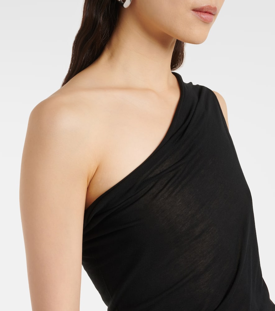 Athena draped one-shoulder top