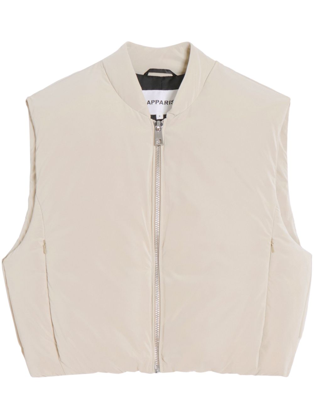 Phoenix animal-print gilet - Brown