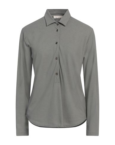 By Slowear Woman Polo shirt Military green