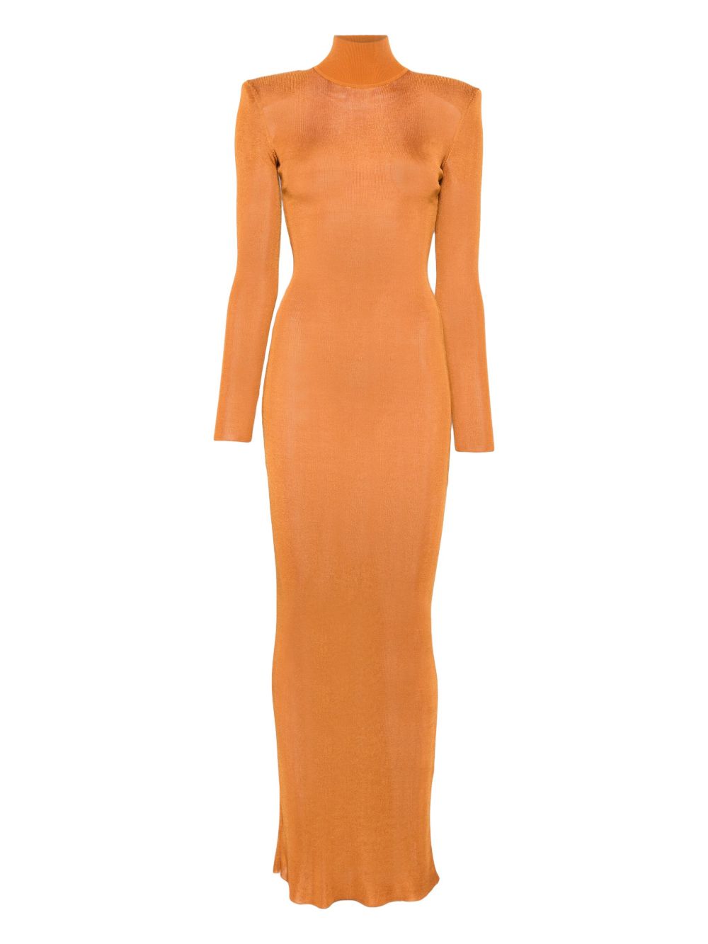 Long Dress with Removable Shoulder Straps - Size S