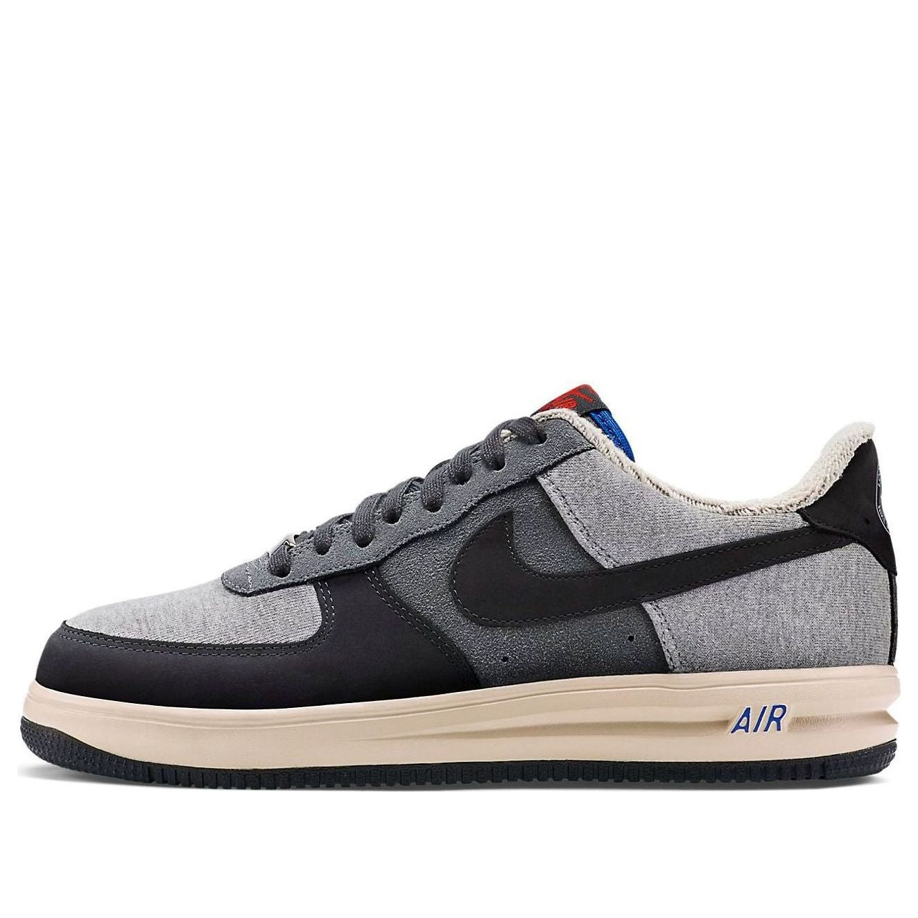 Lunar Force 1 Loop Wheeler QS 'Grey Heather Anthracite Dark Grey Sand'