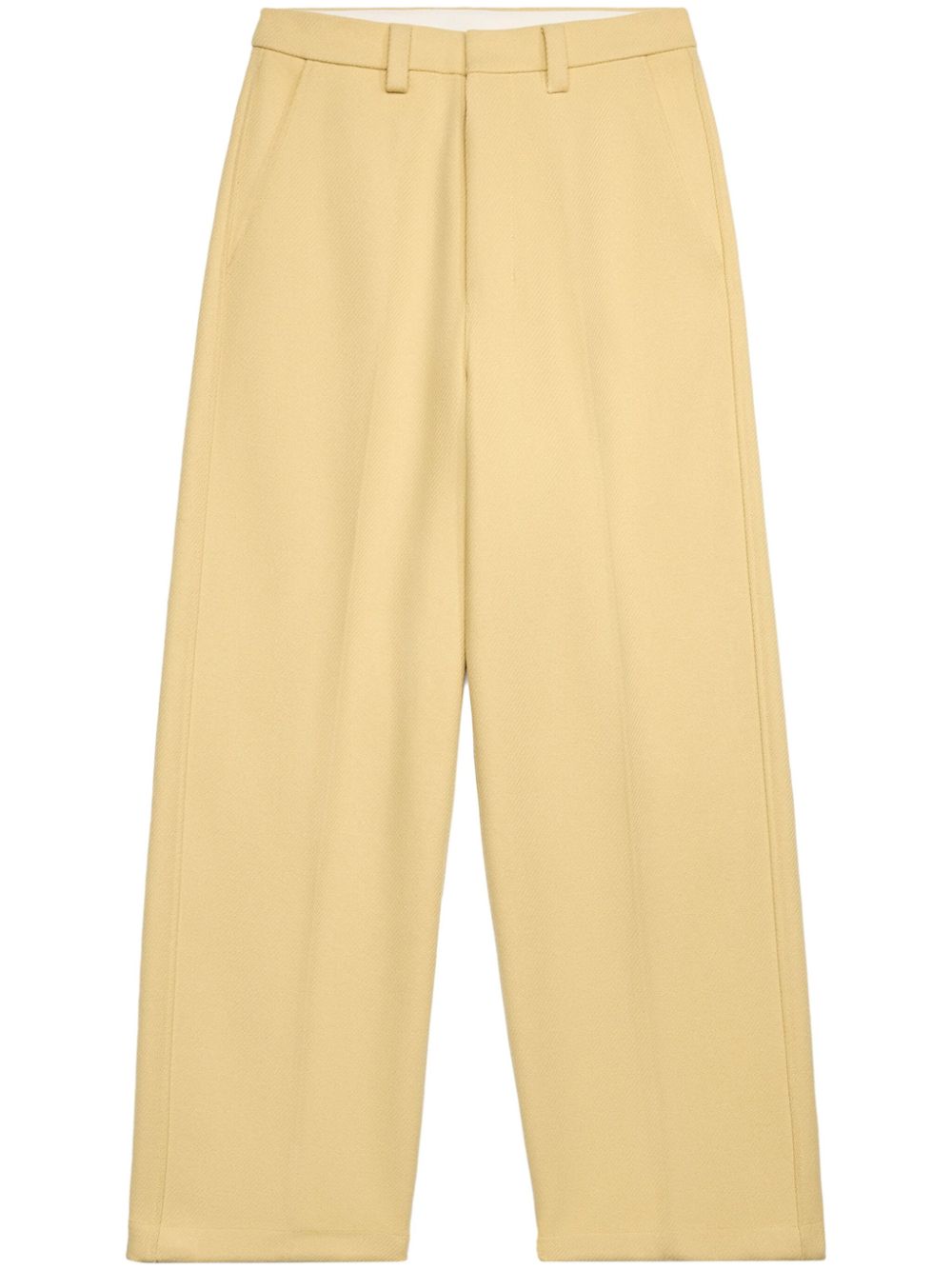 Straight-leg tailored trousers - Pink