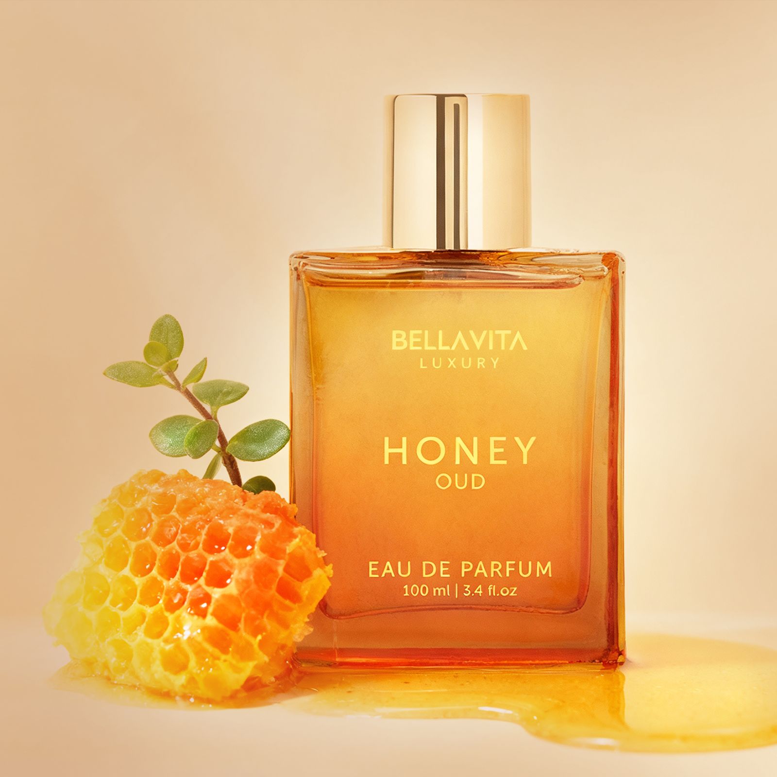 Bellavita Luxury Honey Oud 200Ml Edp - Pack