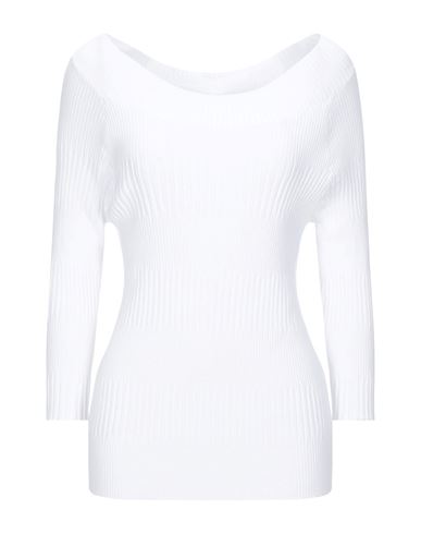 Woman Sweater White Size S Viscose, Polyester