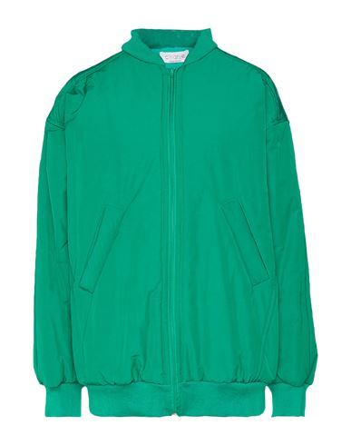 Woman Jacket Green Size XS Polyester