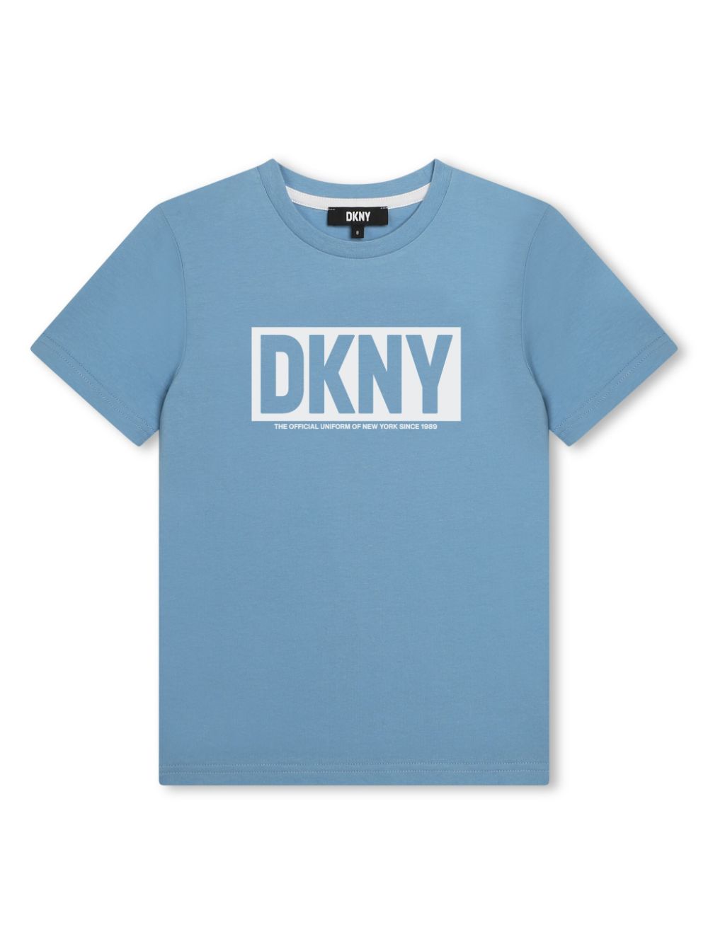 Logo-print cotton T-shirt - Blue